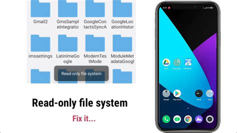 Read only file system on Android .